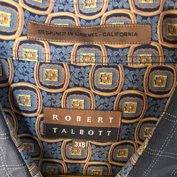 Robert Talbott beautiful shirt 3XB - Picture 2 of 5